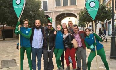 Éxito notable de participación en la campaña #localizate celebrada en Palma.
