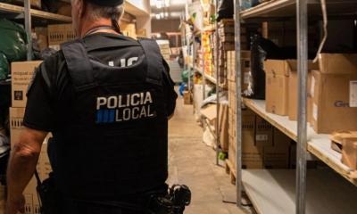 La Asociación de Comercios de Alcúdia celebra la operación contra las falsificaciones en el Puerto 