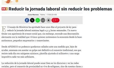 Reducir la jornada laboral sin reducir los problemas 