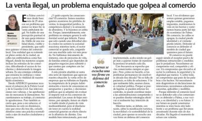 La venta ilegal, un problema enquistado que golpea al comercio